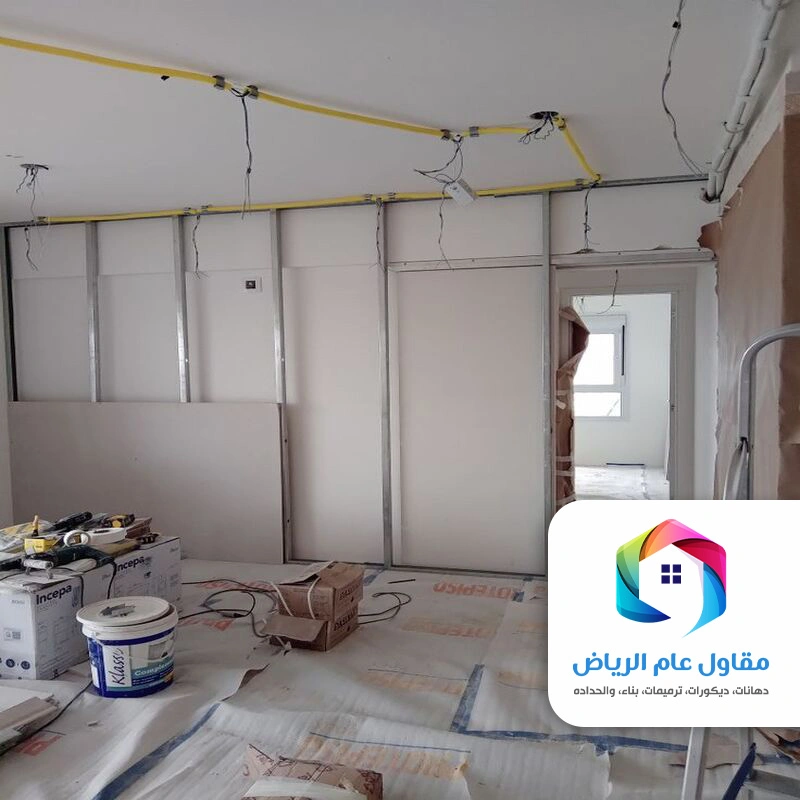 بناء غرفة اسمنت بورد بالرياض