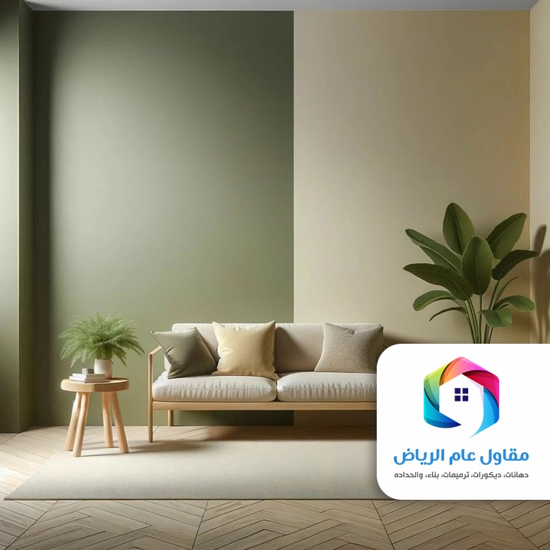 دهان جدران حديث بالرياض