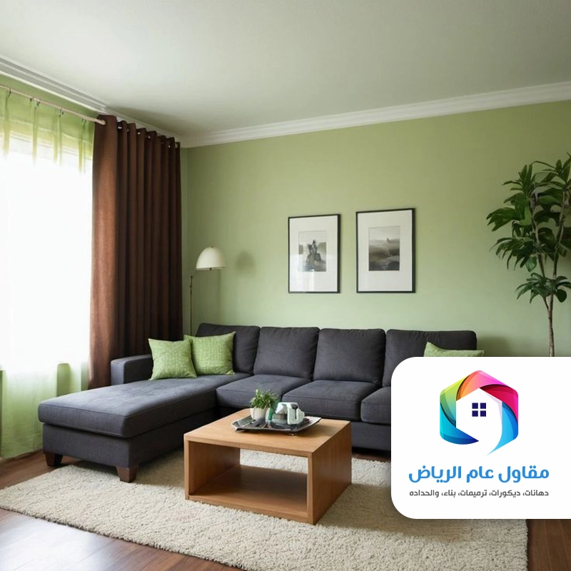 دهان جدران حديث بالرياض