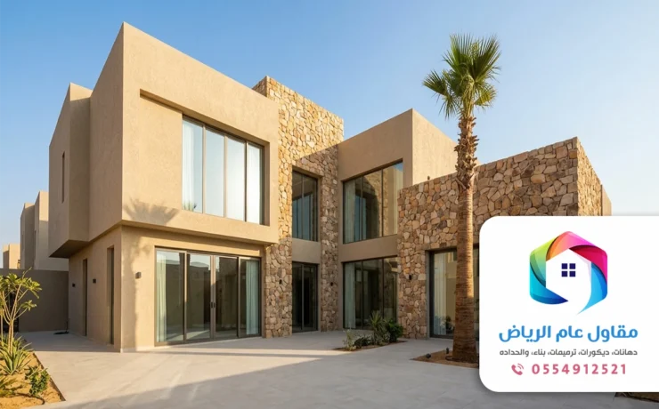 دهانات خارجية للمنازل الرياض