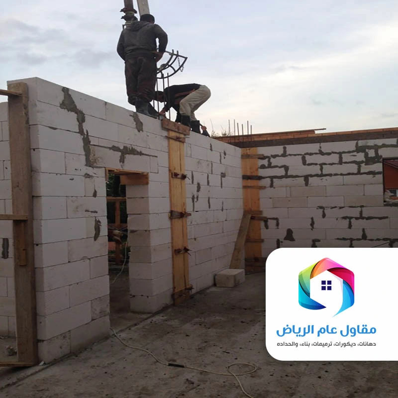 بناء ملحق خارجي بدون اعمدة في الرياض