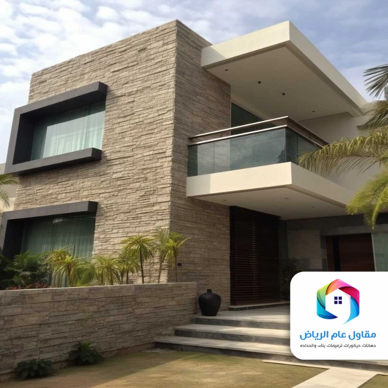 ترميم واجهات حجر في الرياض