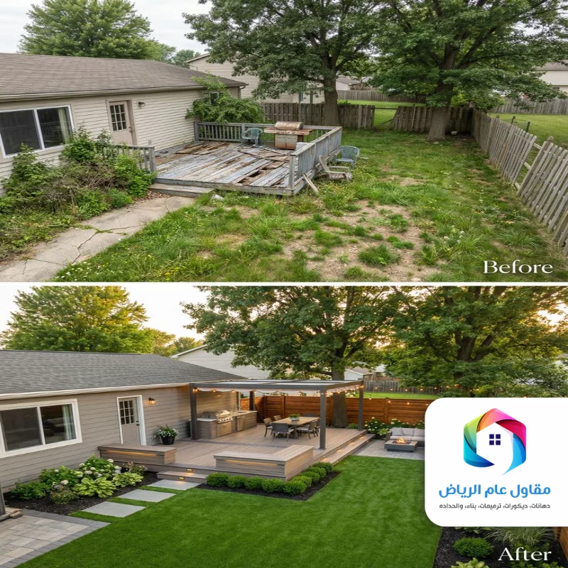 ترميم حوش في الرياض