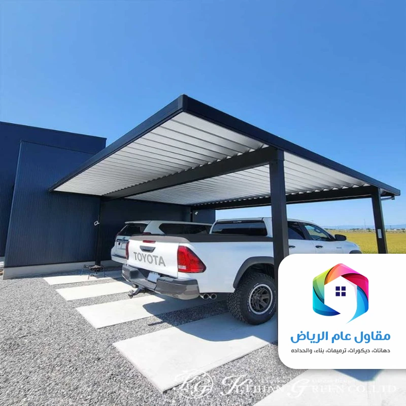 مظلات سيارات جداريه بحي المحمدية