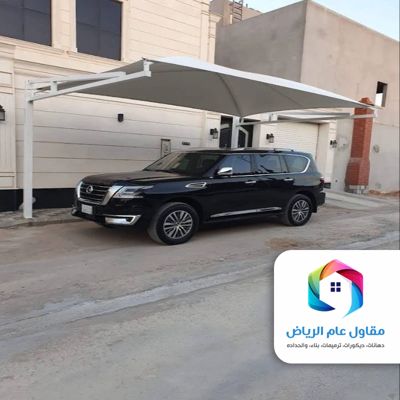 تفصيل مظلات سيارات في حي العليا
