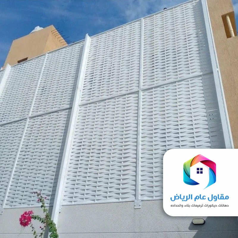 سواتر حديد مجدول بحي المحمدية