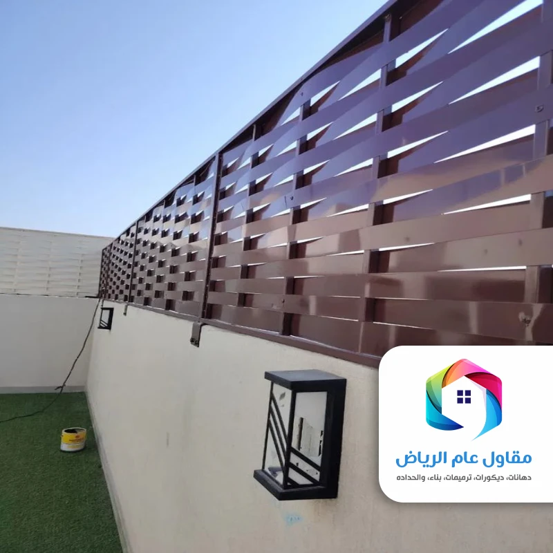 سواتر حديد مجدول بحي المحمدية